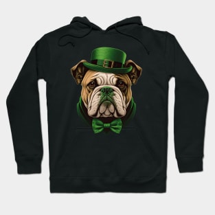 Bulldog St Patrick's Day Hoodie